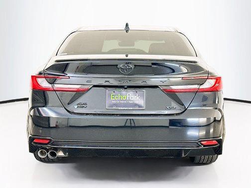 Midnight Black Metallic 2025 Toyota Camry XSE