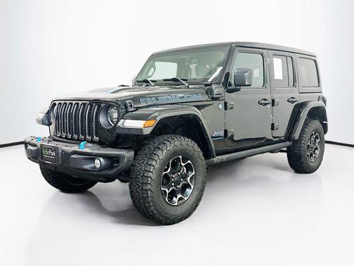 Black Clearcoat 2023 Jeep Wrangler 4xe Rubicon