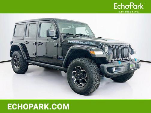 Black Clearcoat 2023 Jeep Wrangler 4xe Rubicon