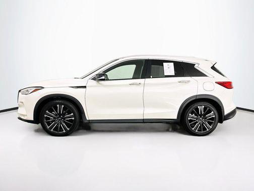 Majestic White 2021 INFINITI QX50 LUXE AWD