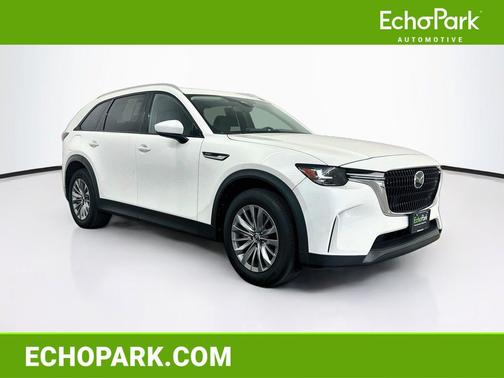 Rhodium White Premium 2024 Mazda CX-90 PHEV Preferred