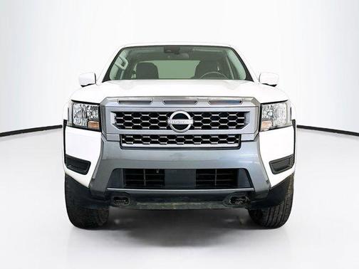 Glacier White 2025 Nissan Frontier SV