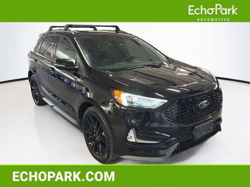 Agate Black 2020 Ford Edge ST