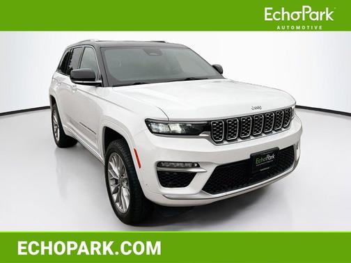 Bright White Clearcoat 2022 Jeep Grand Cherokee Summit
