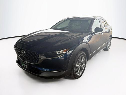 Deep Crystal Blue Mica 2025 Mazda CX-30 2.5 S Preferred Package
