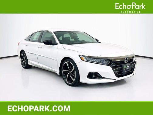 Platinum White Pearl 2022 Honda Accord Sport 1.5T