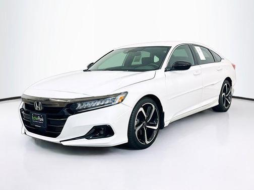 Platinum White Pearl 2022 Honda Accord Sport 1.5T