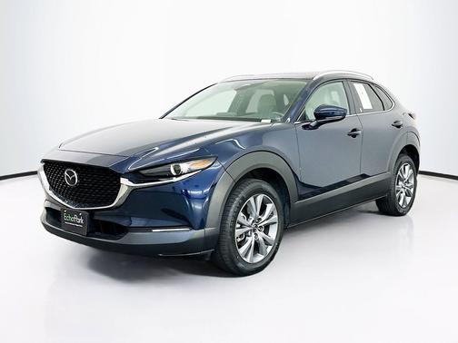 Deep Crystal Blue Mica 2025 Mazda CX-30 2.5 S Preferred Package