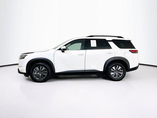 Glacier White 2025 Nissan Pathfinder SV 4WD