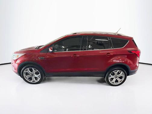 Ruby Red Metallic Tinted Clearcoat 2019 Ford Escape Titanium