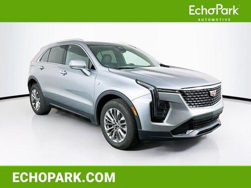 Argent Silver Metallic 2024 Cadillac XT4 Premium Luxury