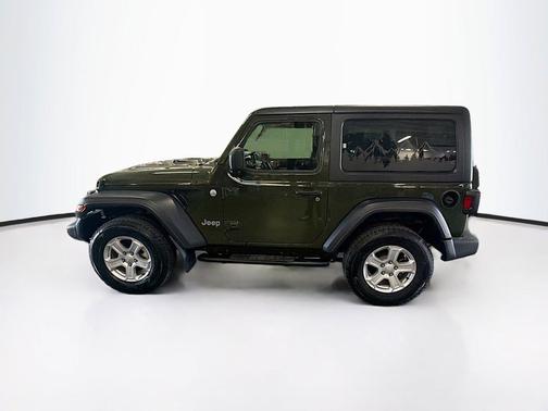 Sarge Green Clearcoat 2021 Jeep Wrangler Sport S