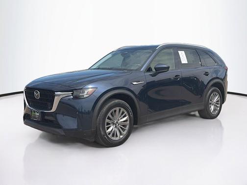 Deep Crystal Blue Mica 2025 Mazda CX-90 3.3 Turbo Preferred