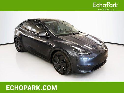Stealth Grey 2025 Tesla Model Y Performance Dual Motor All-Wheel Drive