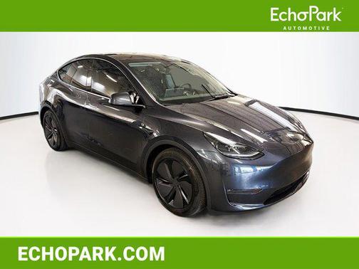 Stealth Grey 2025 Tesla Model Y Performance Dual Motor All-Wheel Drive