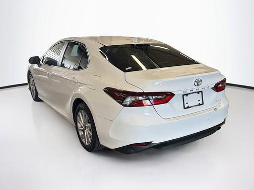 Super White 2021 Toyota Camry LE