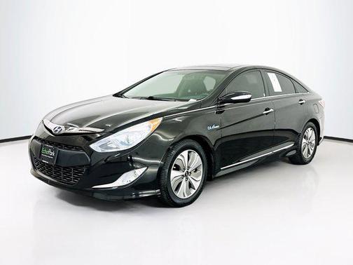 Eclipse Black 2015 Hyundai SONATA Hybrid Limited