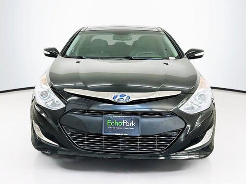 Eclipse Black 2015 Hyundai SONATA Hybrid Limited