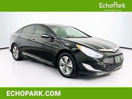 Eclipse Black 2015 Hyundai SONATA Hybrid Limited
