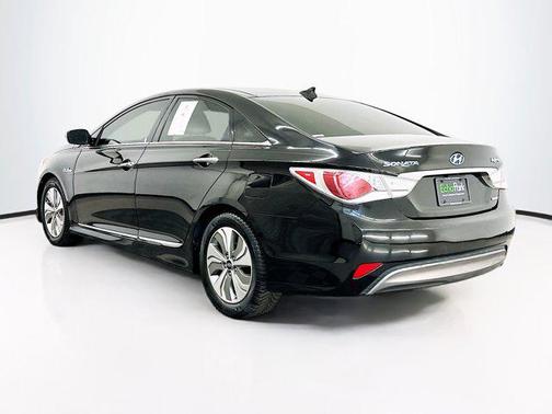 Eclipse Black 2015 Hyundai SONATA Hybrid Limited