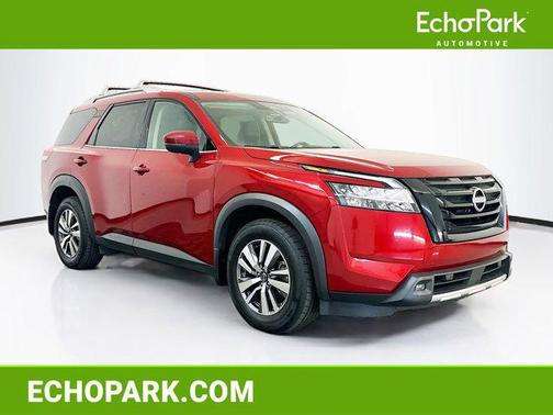 Scarlet Ember Tintcoat 2023 Nissan Pathfinder SL 4WD