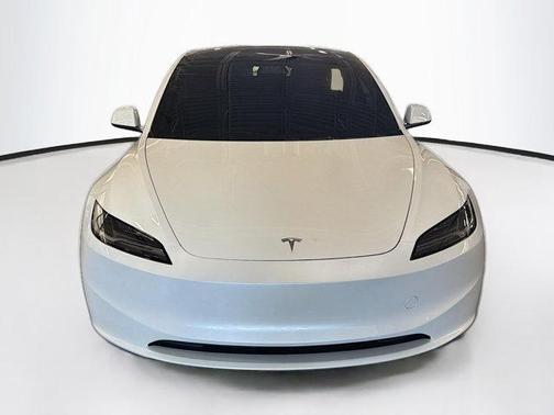 Pearl White Multi-Coat 2025 Tesla Model 3 Long Range