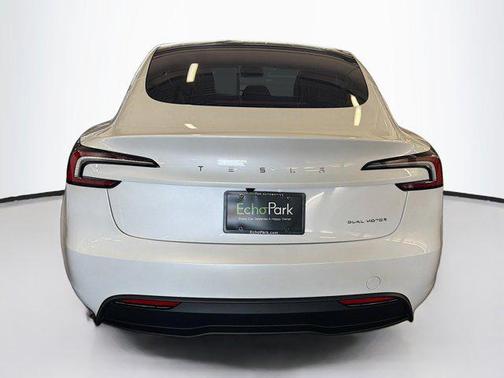 Pearl White Multi-Coat 2025 Tesla Model 3 Long Range