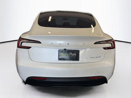 Pearl White Multi-Coat 2025 Tesla Model 3 Long Range