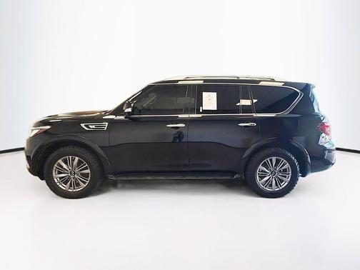 Black Obsidian 2021 INFINITI QX80 Luxe