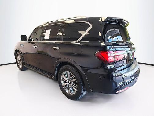 Black Obsidian 2021 INFINITI QX80 Luxe