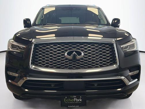 Black Obsidian 2021 INFINITI QX80 Luxe