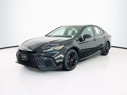 Midnight Black Metallic 2025 Toyota Camry SE