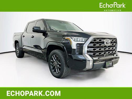 Midnight Black Metallic 2022 Toyota Tundra Platinum