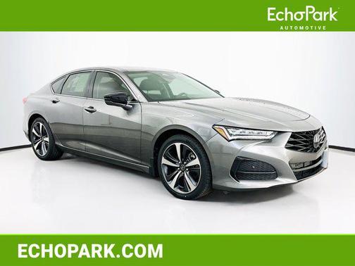 Liquid Carbon Metallic 2024 Acura TLX Technology