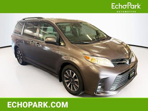 Predawn Gray Mica 2019 Toyota Sienna XLE Premium