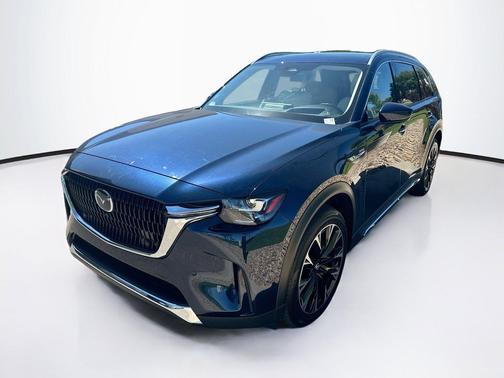 Deep Crystal Blue Mica 2024 Mazda CX-90 PHEV Premium Plus