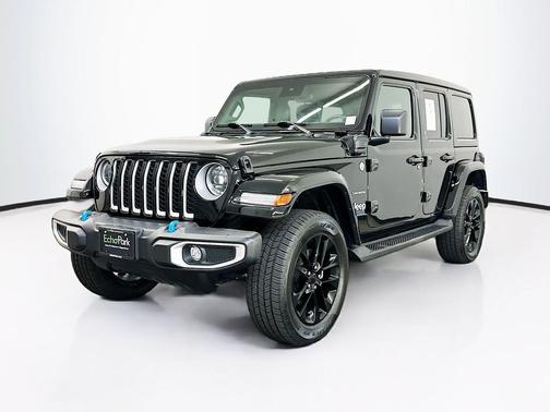 Black Clearcoat 2023 Jeep Wrangler 4xe Sahara