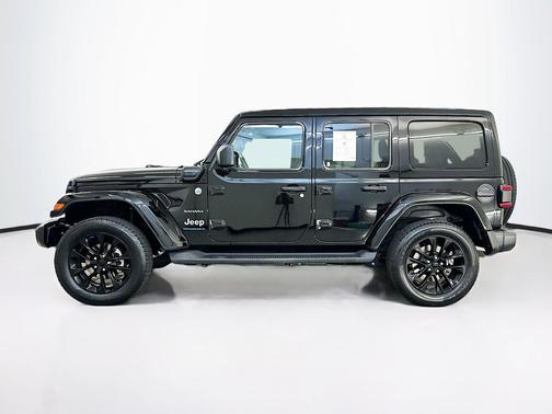 Black Clearcoat 2023 Jeep Wrangler 4xe Sahara