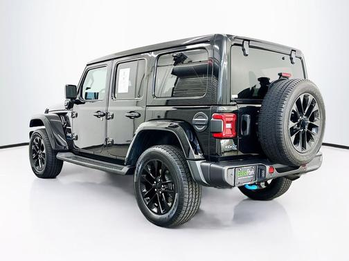 Black Clearcoat 2023 Jeep Wrangler 4xe Sahara