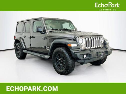Granite Crystal Metallic Clearcoat 2019 Jeep Wrangler Unlimited Sport