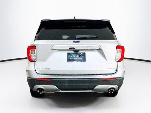 Iconic Silver Metallic 2021 Ford Explorer Limited