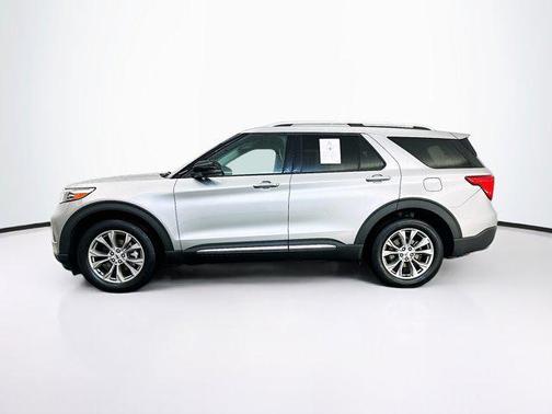 Iconic Silver Metallic 2021 Ford Explorer Limited