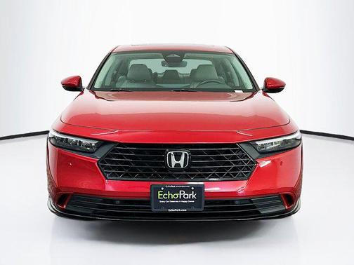 Radiant Red Metallic 2024 Honda Accord Hybrid EX-L