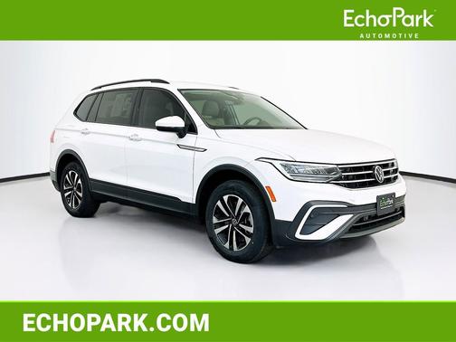 Pure White 2024 Volkswagen Tiguan 2.0T S 4MOTION