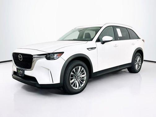 Rhodium White Premium 2024 Mazda CX-90 PHEV Preferred
