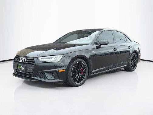 Brilliant Black 2019 Audi A4 45 Premium