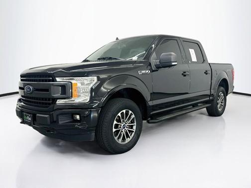 Agate Black Metallic 2019 Ford F-150 XLT