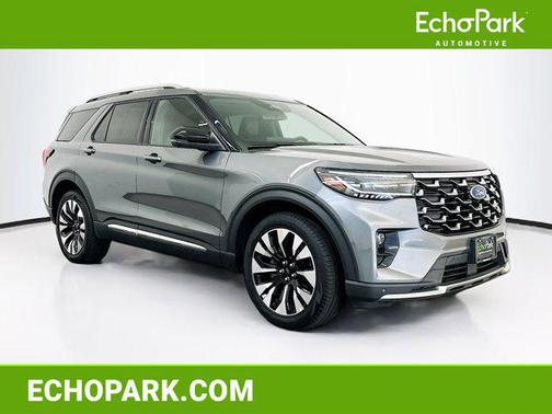 Carbonized Gray Metallic 2025 Ford Explorer Platinum