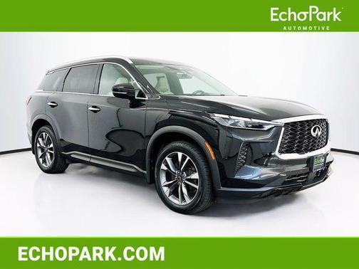 Mineral Black 2023 INFINITI QX60 Luxe
