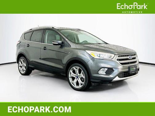 Magnetic Metallic 2017 Ford Escape Titanium